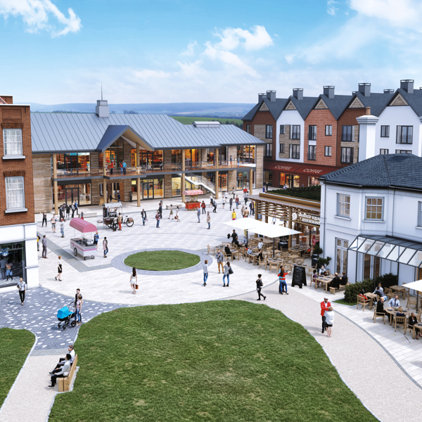 Construction starts on Brightwells Yard in Farnham