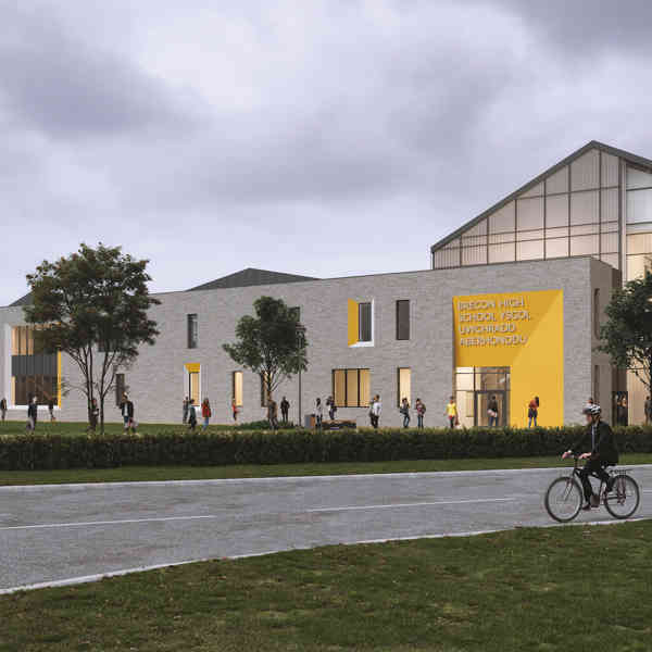 Planning permission granted for Brecon High School in Wales