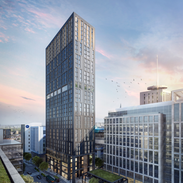 Plans approved for new residential tower in Cardiff