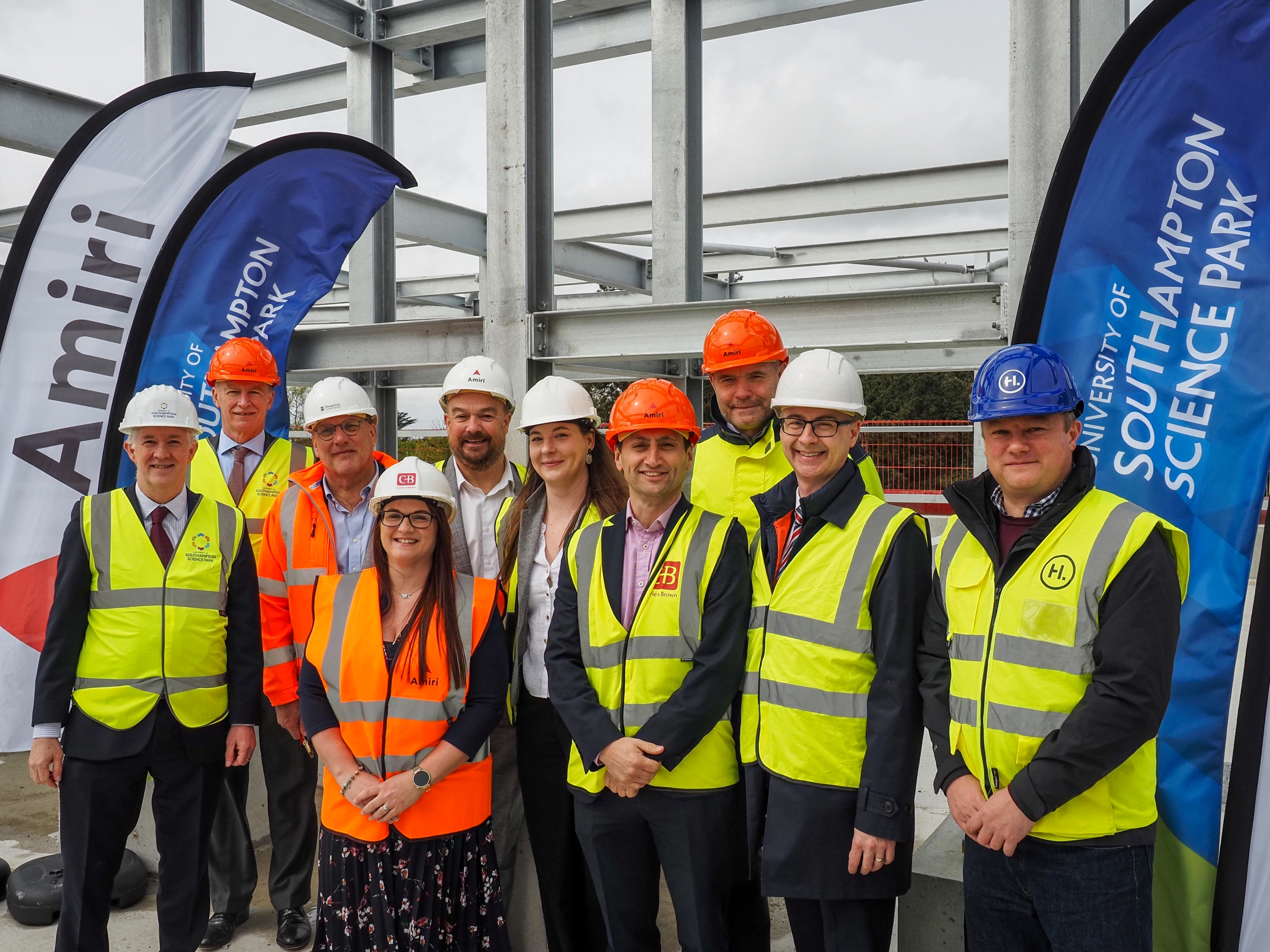 Infinity Labs tops out at Southampton Science Park